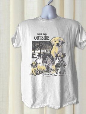 Dog Graphic Gildan White Tshirt Unisex Dog Lovers